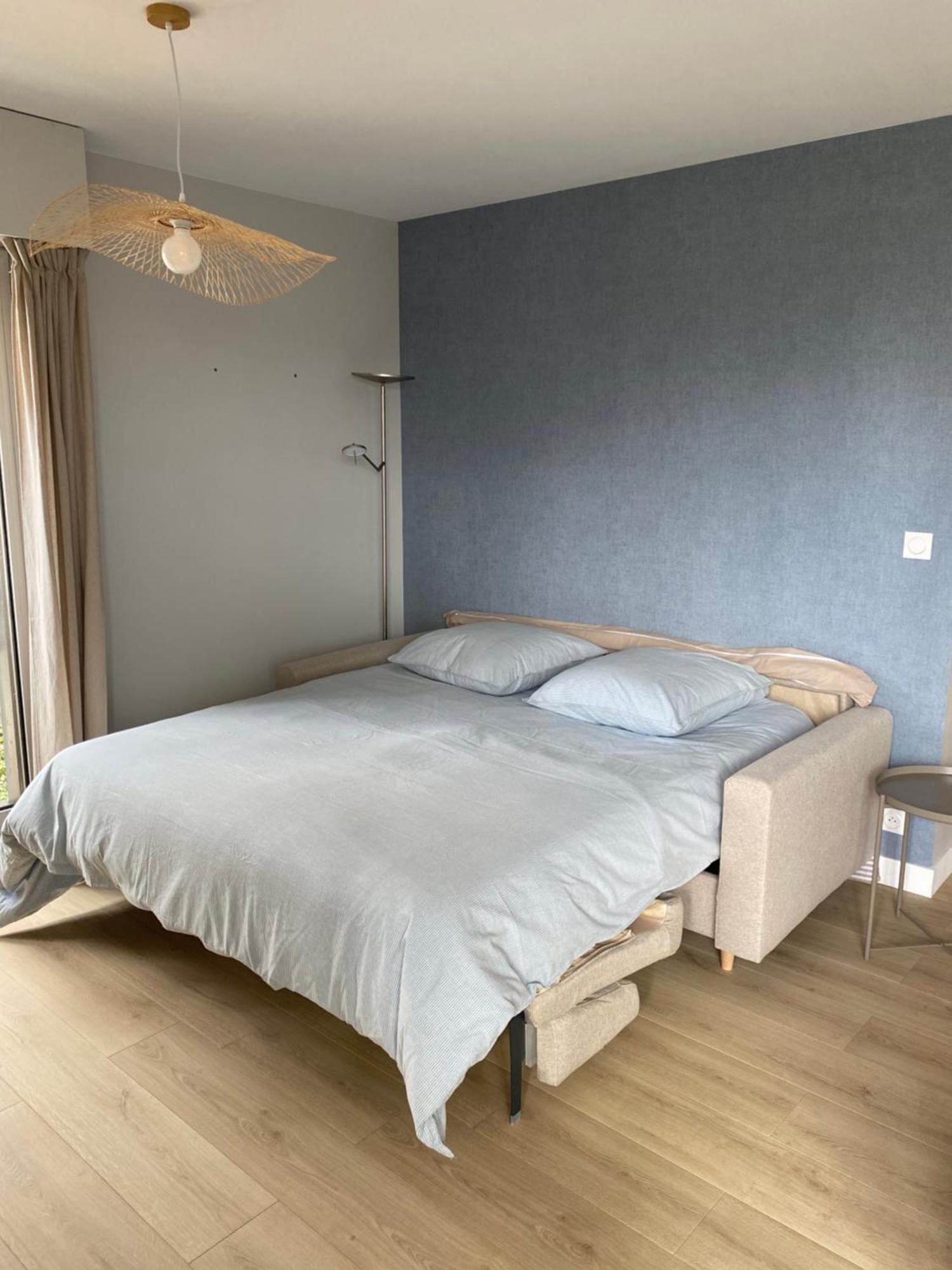 Appartement 65M2 Avec Balcon Vues Partielles Mer A 150M De La Plage Et Centre, Wifi Et Parking Prive Блонвил-сюр-Мер Екстериор снимка